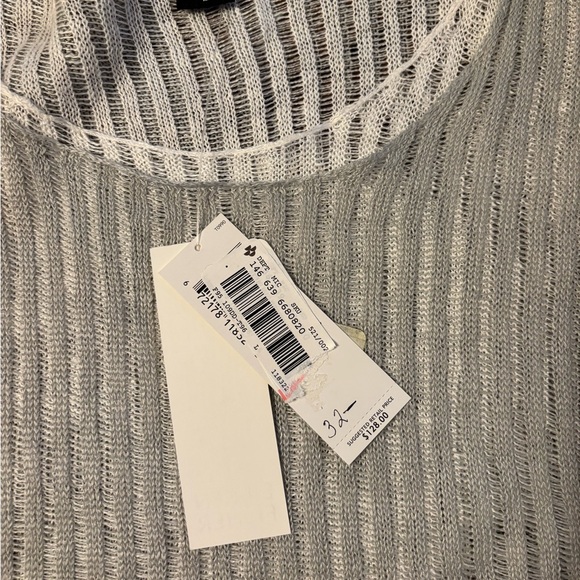 NWT Eileen Fisher 100% linen sweater womens L - Picture 3 of 5